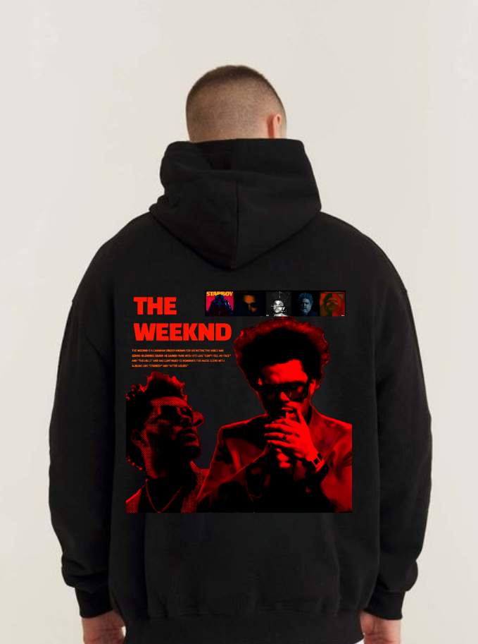 Tomate Merch™ The Weeknd Oversized Hoodie